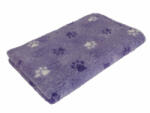 Vetbed Antiderapant, Pentru articulații Culcuș pentru câini Mov, 2 sortimente lăbuță cu model 150x100 cm