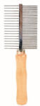 TRIXIE Pieptene Metal 2 Fețe 17 cm