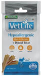 Vet Life Natural Diet Dog Recompensă Hypo Fish&potato Adult Mini 60 g