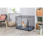 TRIXIE Home Kennel "L" - cușcă de interior (metal zincat, negru) pentru câini (109x79x71 cm)
