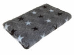 Vetbed Antiderapant, Pentru articulații Culcuș pentru câini Gri, cu stele cu model 75x50 cm