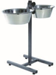 TRIXIE Castron Metal Pe suport Pentru câine 2x4, 5 l
