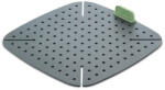 Lékué Pad cos pentru friteuze cu aer cald Lekue 1010156, 22x22 cm, -20/+220°C, Silicon, Gri (1010156)