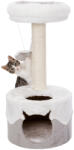 TRIXIE 43794 Nuria Scratching Post - fehér/szürke kaparófa-macskabútor macskáknak - vetpluspatika