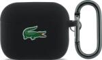 Lacoste Husă Lacoste Liquid Silicone Croc Logo pentru AirPods Pro 3 negru (LCAP3SLOK)