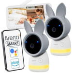 Arenti Camera Supraveghere Arenti 4MP Wi-Fi Baby Kit with dual cameras + LCD (AInanny A4 2cam Kit) Aparat supraveghere bebelus
