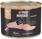 Pan Mięsko PAN MIĘSKO Hrană umedă pentru pisici cu curcan și iepure 200 g