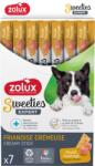 ZOLUX Gustare cremoasă pentru câini SWEETIES pui și brânză 7x14g