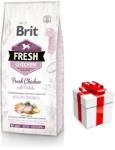 Brit Fresh Pui și cartofi pentru creșterea sănătoasă a cățelușilor 12 kg + SURPRIZĂ PENTRU CÂINELE TĂU