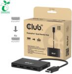 Club 3D CSV-7400 DisplayPort 4x DisplayPort videó elosztó (CSV-7400)