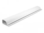 Delock Asztalalatti kábelcsatorna 57 x 25 mm foglalatú és 400 mm hosszú, 2 db. fehér (20884) (20884) - flylite