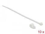 Delock Fehér színű, összekapcsoló pánt készlet 7, 9 mm H 250 x Sz 3, 6 mm kábelekkel (18865) (18865) - flylite