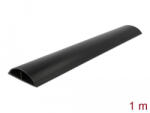 Delock Kábelcsatorna 89 x 21 mm 1 m fekete (20712) (20712) - flylite