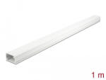 Delock Kábelcsatorna fedéllel 35 x 20 mm - hossza 1 m fehér (20722) (20722) - flylite