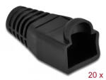 Delock Feszültségcsökkentő RJ45 apához, 20 db. Fekete (86722) (86722)