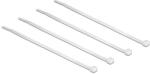 Delock áttetsző kábelkötözők L 100 x W 2.5 mm 100 db (18605) - flylite