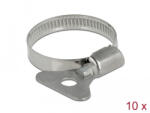 Delock Pillangó tömlő bilincs 25 - 40 mm 10 db. fém (19579) (19579)