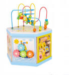 MalPlay 7in1 készségfejlesztő kocka golyóvezetővel