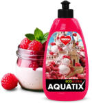  AQUATIX | Gyógynövényes mosogatószer-koncentrátum MÁLNA TEJSZÍNNEL | 500 ml