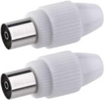 EMOS EMOS K1731.2, IEC csatlakozó egyenes 2db/bliszter (K1731-2)