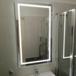 LED Mirror Studio LED tükör négyzet 80x100 cm körben világító (LEDT-NK-80-100)