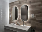 LED Mirror Studio LED tükör ovális 50x110 cm ambient világítással (LEDT-OK-50-110)