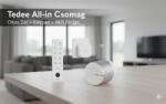 Tedee GO 2 All-In Csomag (Okos zár+Keypad+Wi-Fi Bridge) (TEDSMART)
