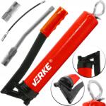 VERKE zsírzópisztoly, karos zsírzó 2 szárral, 500ml