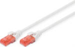 ASSMANN Patch Cord Digitus by Assmann DK-1617-005/WH U/UTP Cat6 0.5m White (DK-1617-005/WH)