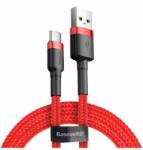 Baseus Cablu de date Baseus Cafule, USB la USB-C, Quick Charge , 3A, 1m (Rosu)