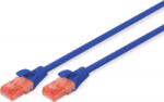 ASSMANN Cablu de retea, Digitus, CAT6, U-UTP, 0.5 m, Albastru (DK-1617-005/B)