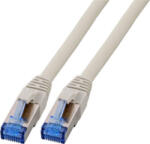 EFB Elektronik Cablu de retea din fibra optica realizat pe cablu brut EFB Elektronik S/FTP Cat. 7 cu mufe cat6A RJ45 LSZH 2m gri (K5525FGR.2)