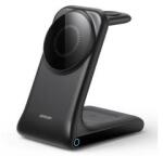 JOYROOM asztali töltőállvány 3in1 (15W, wireless, gyorstöltő, MagSafe, Airpods, Apple Watch töltő) F (168587)