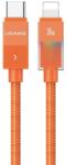 USAMS iPhone 5 USAMS U93 cablu de date Type-C - fulger, 120cm, NARANSSÁRGA (SJ776USB02)