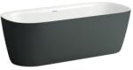 Laufen MEDA szabadon álló kád, öntött márvány, matt szürke/fényes fehér H2201121670001 (H2201121670001)