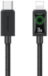 USAMS iPhone 5 USAMS U92 cablu de date USB - Lightning, 120cm, NEGRU (SJ774USB01)