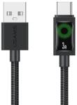 USAMS U92 cablu de date USB - Type-C, 120cm, NEGRU (SJ772USB01)
