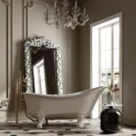 Coloana Cada freestanding compozit Coloana Mirabella 175x80.5 cm alb lucios (2000017255385)