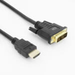 ACT AK3734 video átalakító kábel 1 M HDMI A-típus (Standard) DVI-D Fekete (AK3734)