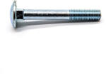 VISIMPEX Șurub balama poartă DIN 603, zincat M6 x 25 mm (001-002-059-015)
