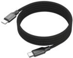 ANSMANN 1700-0186 USB kábel 1, 2 M USB C Fekete (1700-0186)