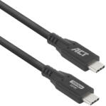 ACT AC7440 USB kábel USB 3.2 Gen 2 (3.1 Gen 2) 0, 5 M USB C Fekete (AC7440)