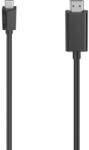 Hama 00200719 USB kábel 3 M USB C HDMI A-típus (Standard) Fekete (200719)