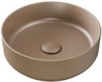 Besco Clea mosdótál 34.6x34.6 cm kerek mosdótálak matt UNCM-35-CLM (UNCM35CLM)