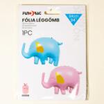  Elefánt alakú fólia lufi 2 színben 84 cm 628169