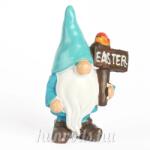  Manó tavaszi figura polyresin Easter felirattal 4x8 cm HUAM105636 (HUAM105636)