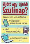 Cardex Vicces humoros feliratú szülinapi üdvözlőlap képeslap Cardex (50HAL1062)