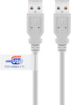 Goobay 50796 USB kábel USB 2.0 2 M USB A Szürke (50796)
