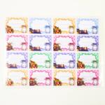 Zátonyi Konyhai befőző címke felirat nélküli vegyes színekben (124561)