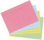 Herlitz Kartotékkártya A6 200 ív vonalas többszínű Herlitz (10836211)